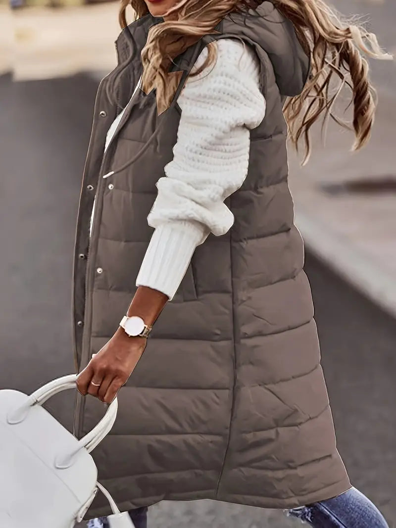 Dilara - Warme en Comfortabele lange bodywarmer