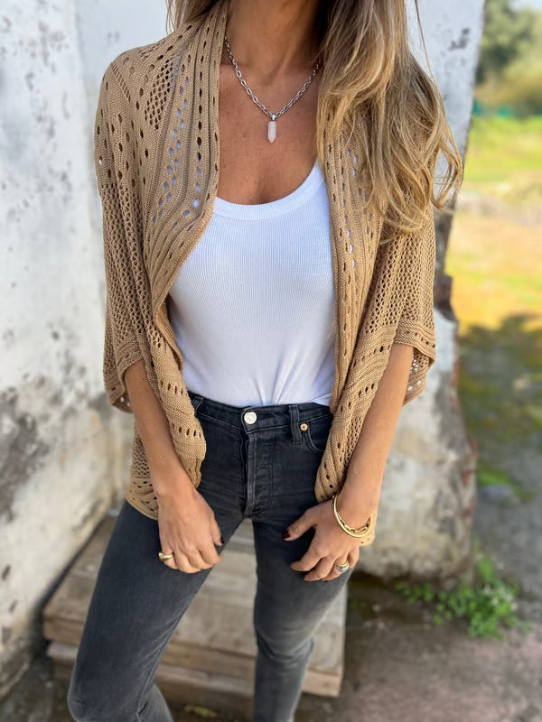 Alithia™ - licht vestje met halve mouwen