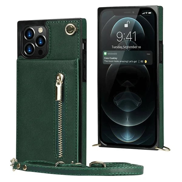 Angélique™ - Iphonehoesje met koord en kaarthouder