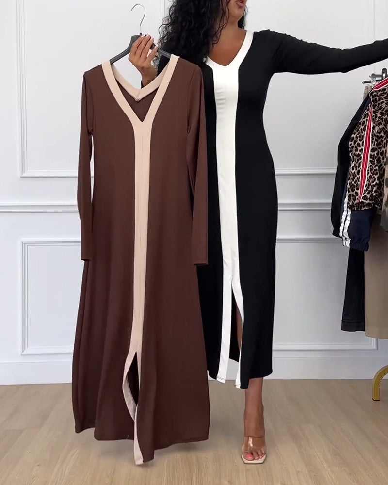 Gabrielle™ - Elegante Gebreide Jurk Herfst Winter