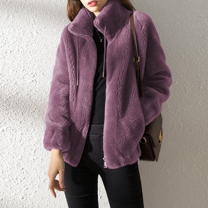 Lune™ - Fluffy teddy jas voor dames
