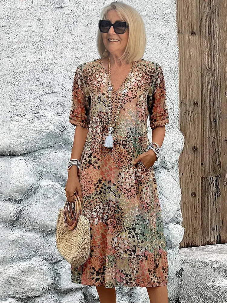 Coraline™ - Elegante en moderne midi-jurk