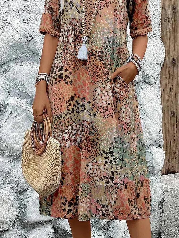 Coraline™ - Elegante en moderne midi-jurk