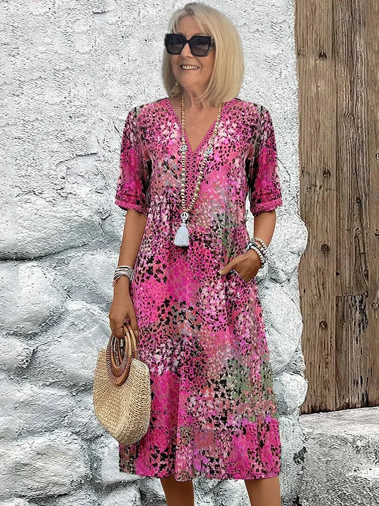 Coraline™ - Elegante en moderne midi-jurk