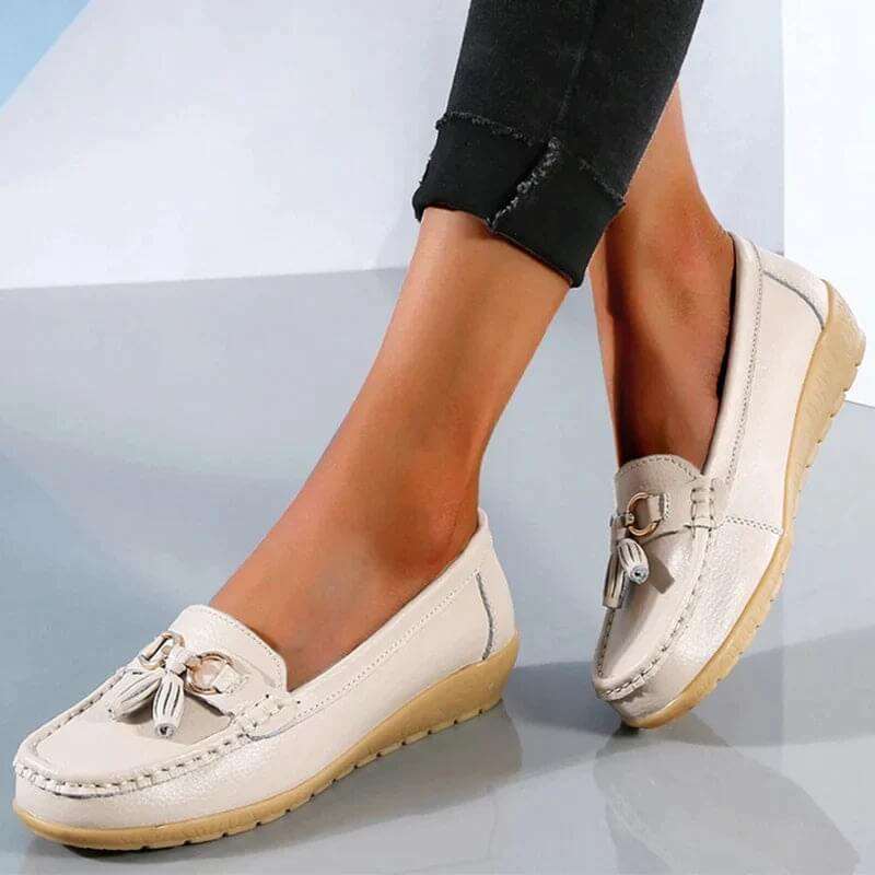 Heliora™ - Leren orthopedische comfortschoenen - Natuurlijke elegantie in elke stap