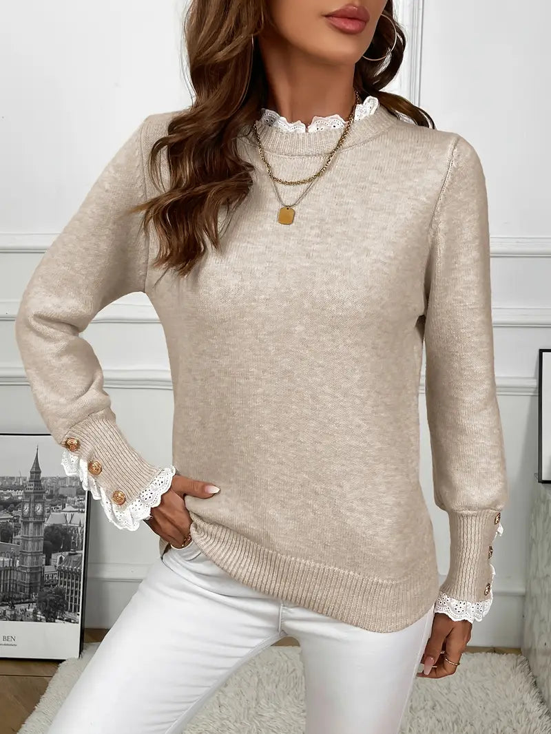 Inaya™ - Elegante gebreide trui voor dames