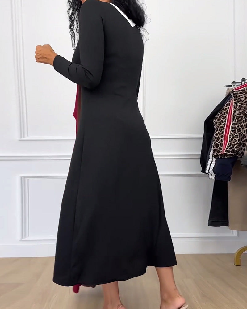 Gabrielle™ - Elegante Gebreide Jurk Herfst Winter