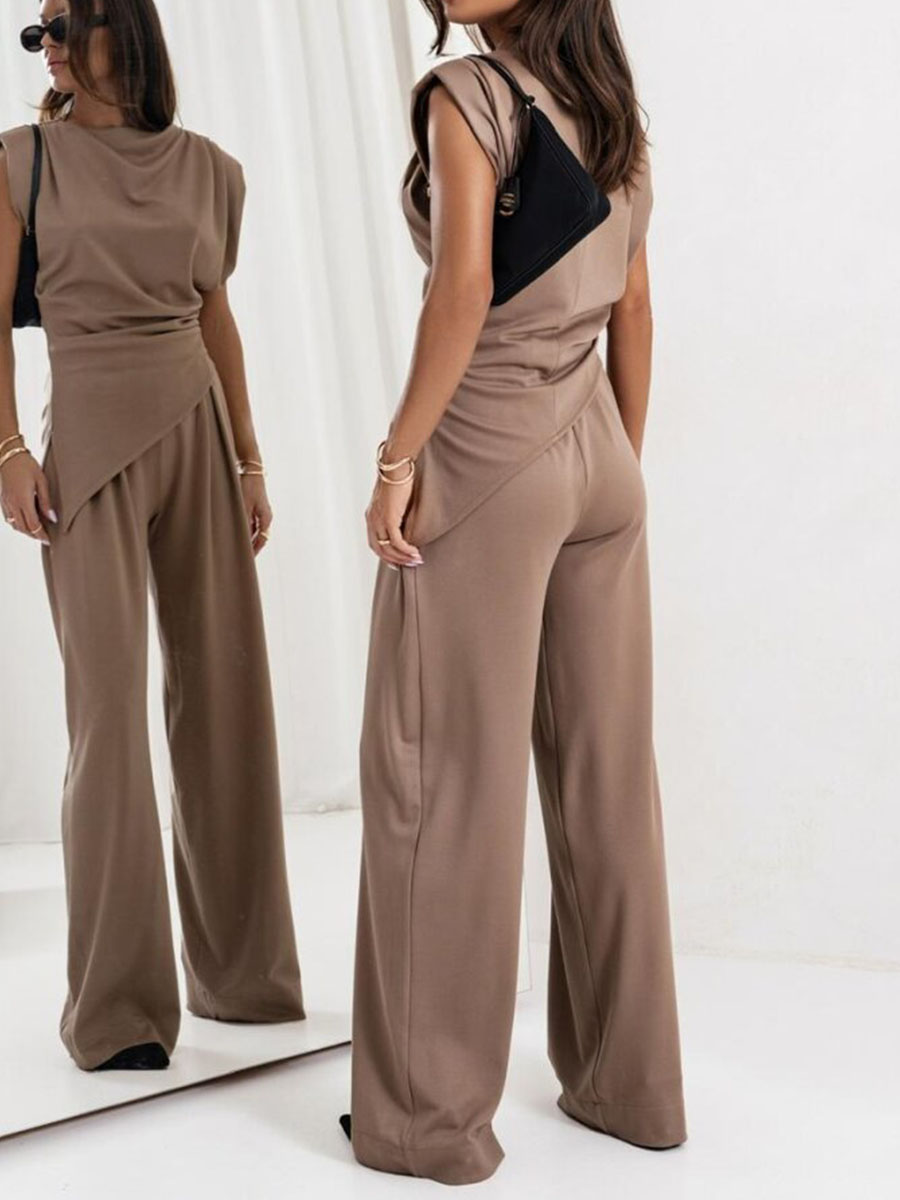 Faylira™ - Elegante set met mouwloze top en broek