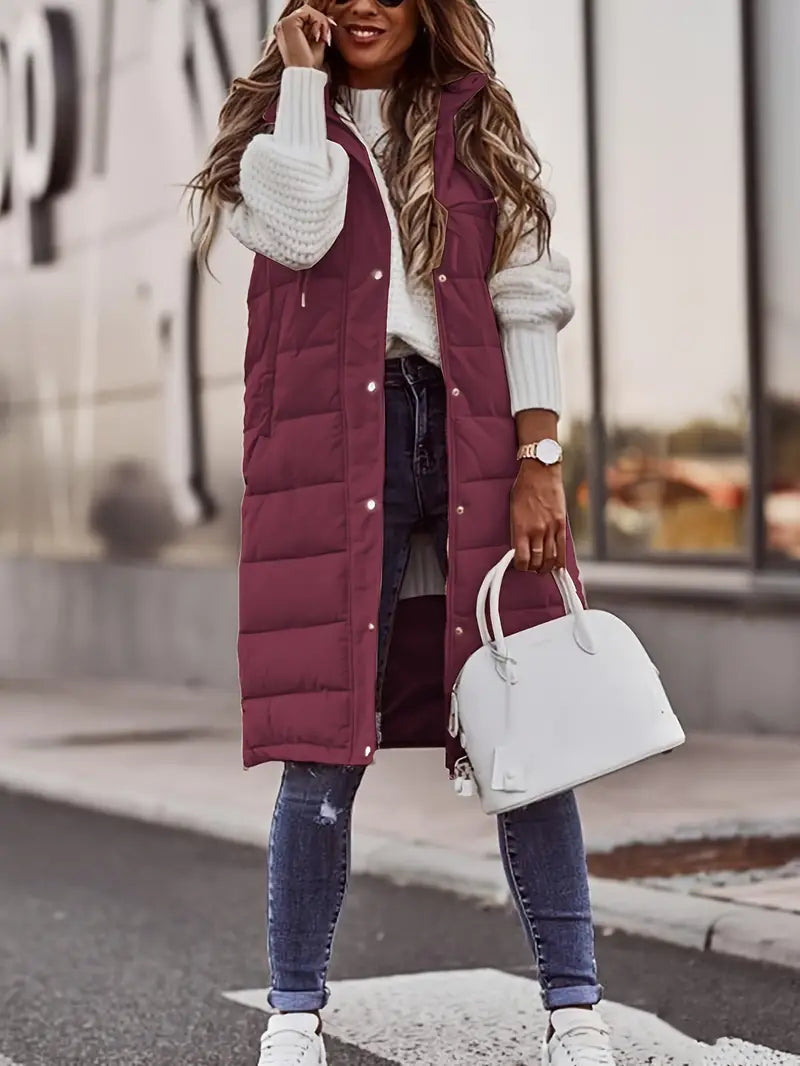 Dilara - Warme en Comfortabele lange bodywarmer