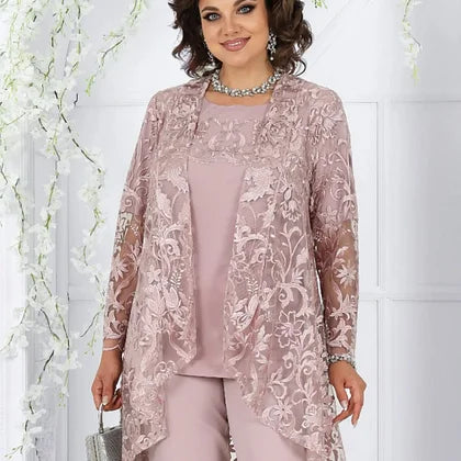 Fem™ - Elegante Kanten driedelige set