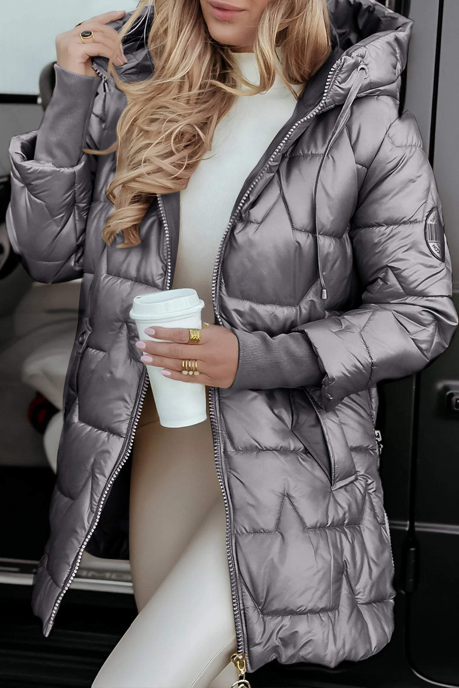 Clémence™ - Warme winterjas voor dames