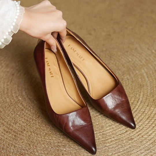 Lunessae - Elegante Leren Hakken