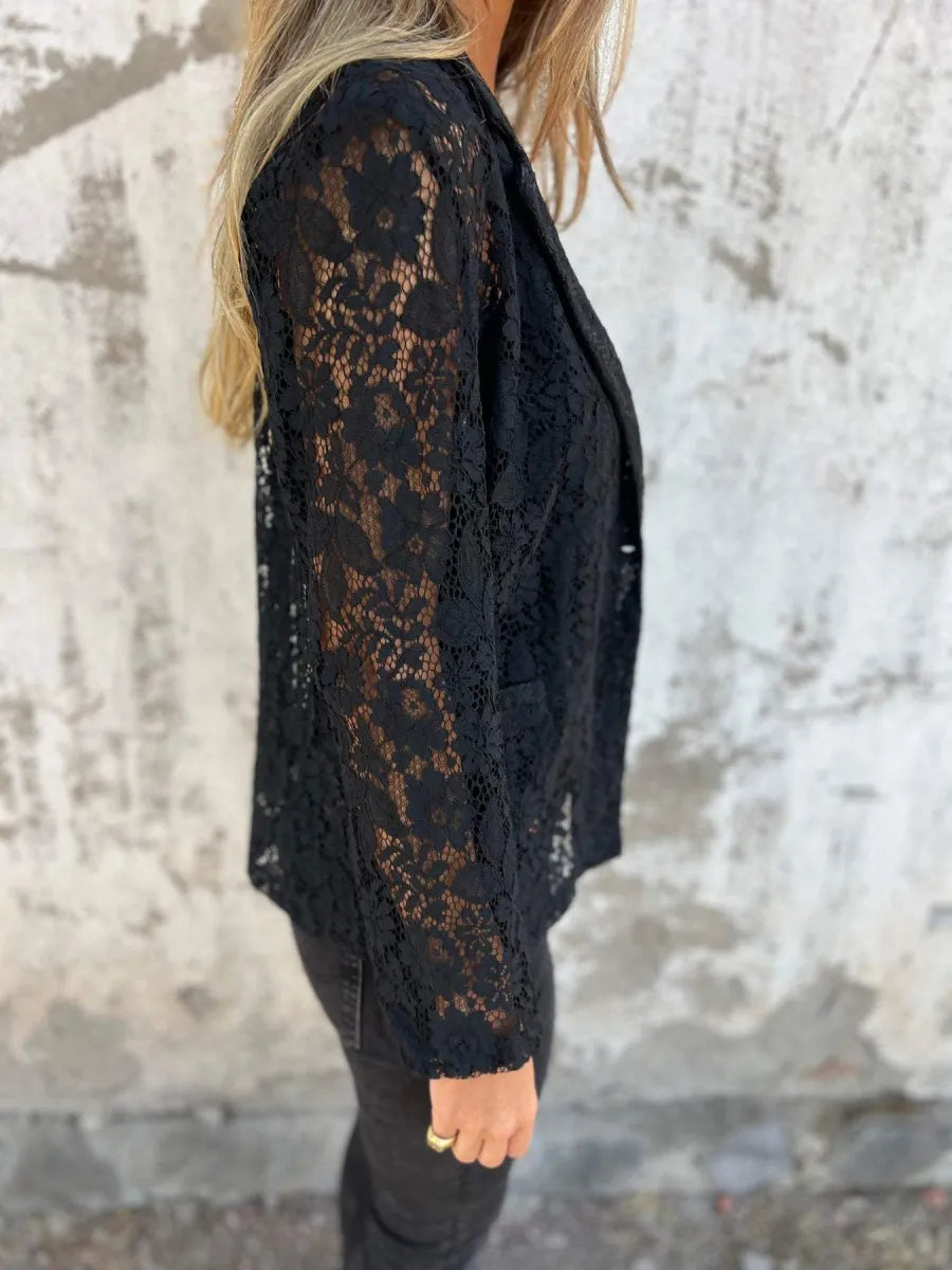 Félicie - Elegante kanten blazer