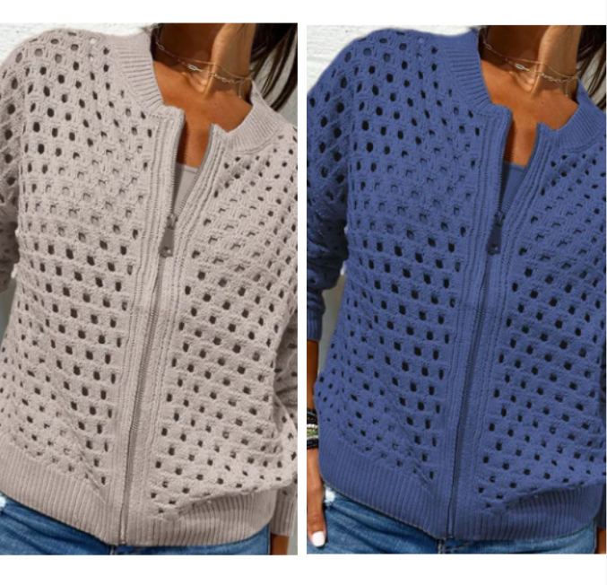 Florence - Gebreid vest voor dames