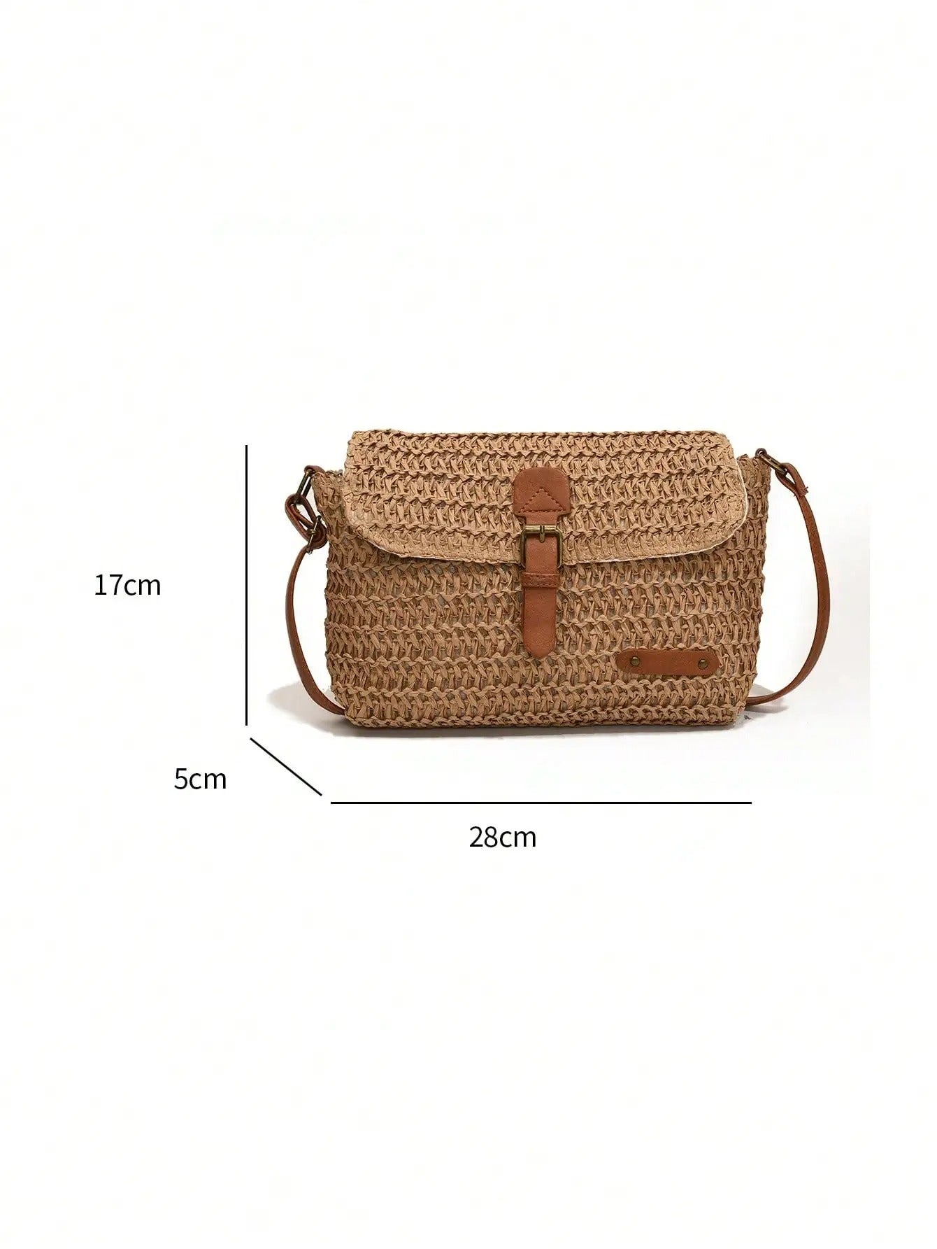 Evelien™ - Schoudertas van natuurlijk stro – Het onmisbare zomeraccessoire
