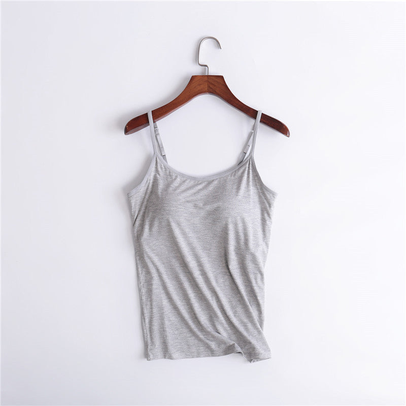 Monica - Tanktop met Ingebouwde Bh