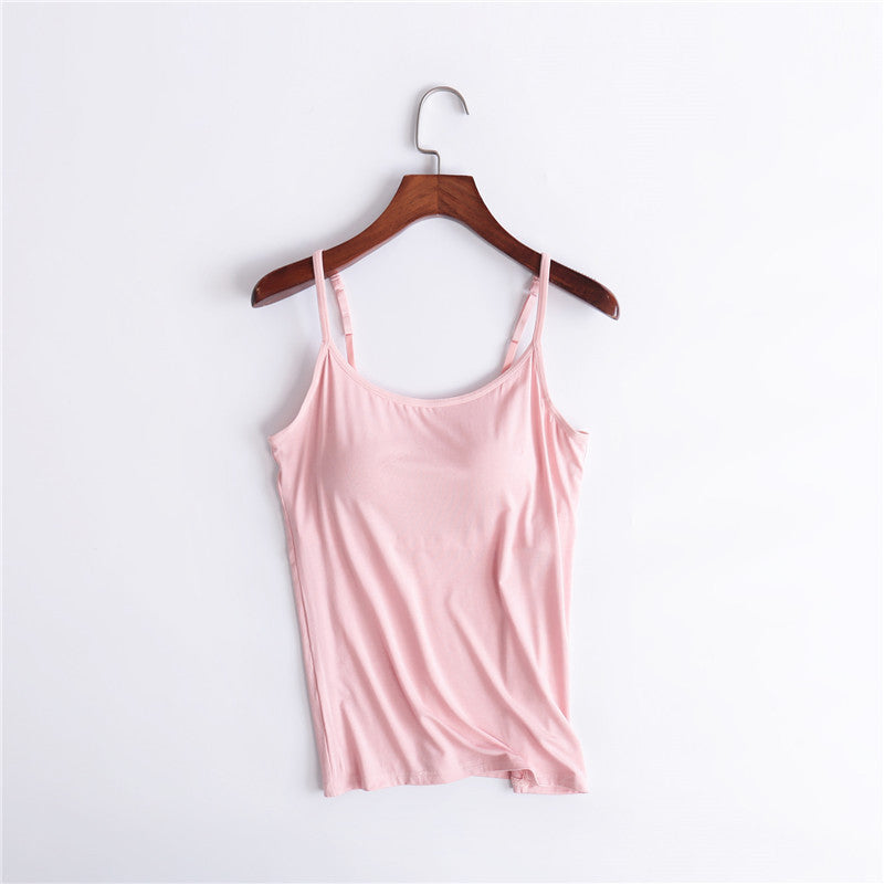Monica - Tanktop met Ingebouwde Bh