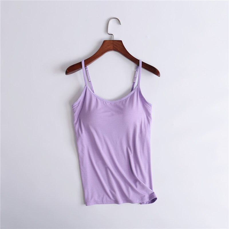 Monica - Tanktop met Ingebouwde Bh