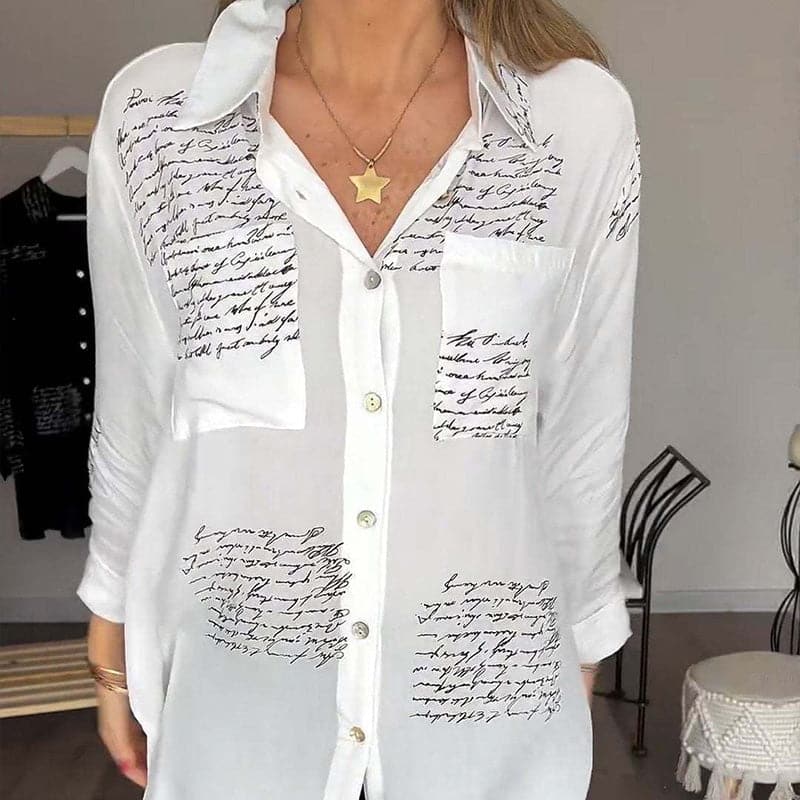 Sina™ - Elegant en veelzijdig overhemd met print