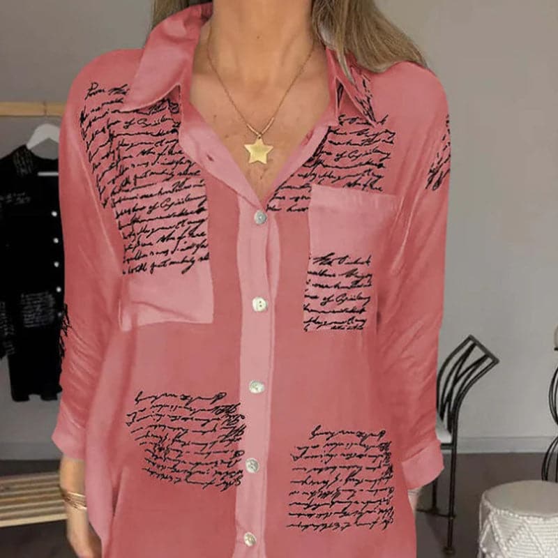 Sina™ - Elegant en veelzijdig overhemd met print