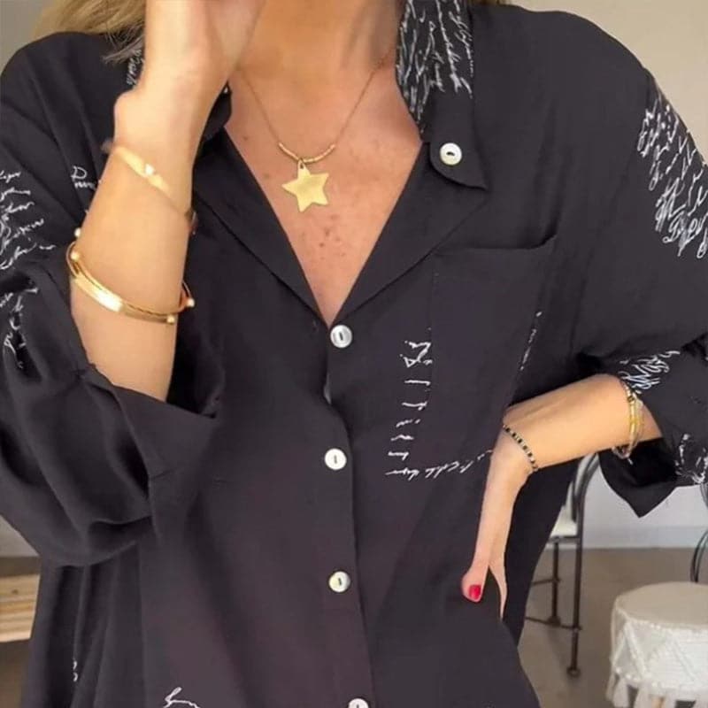 Sina™ - Elegant en veelzijdig overhemd met print