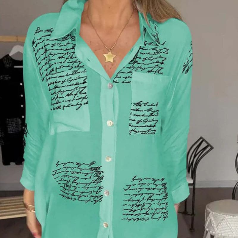 Sina™ - Elegant en veelzijdig overhemd met print