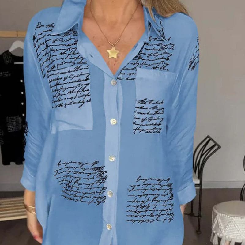 Sina™ - Elegant en veelzijdig overhemd met print