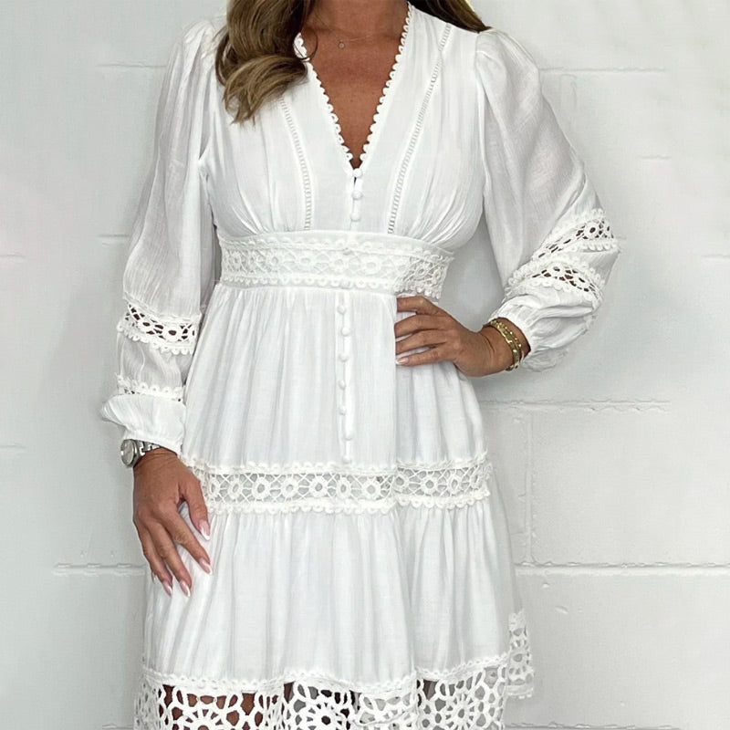 Anya™ - Vintage kanten jurk voor dames