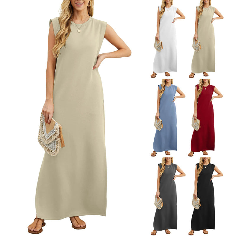 Soline™ - Mouwloze maxidress voor vrouwen