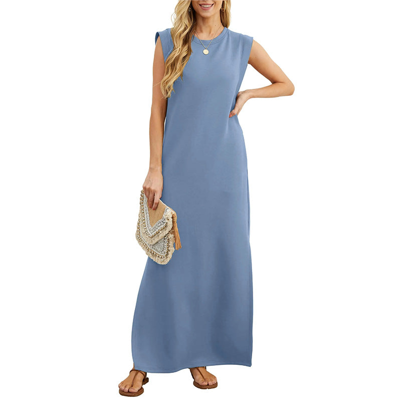 Soline™ - Mouwloze maxidress voor vrouwen