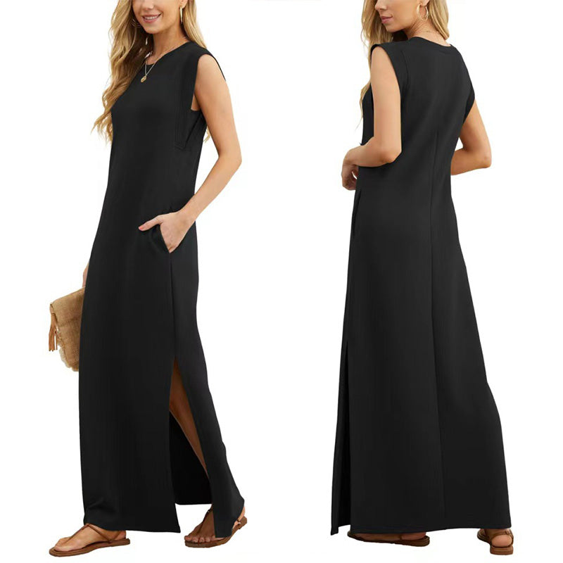 Soline™ - Mouwloze maxidress voor vrouwen