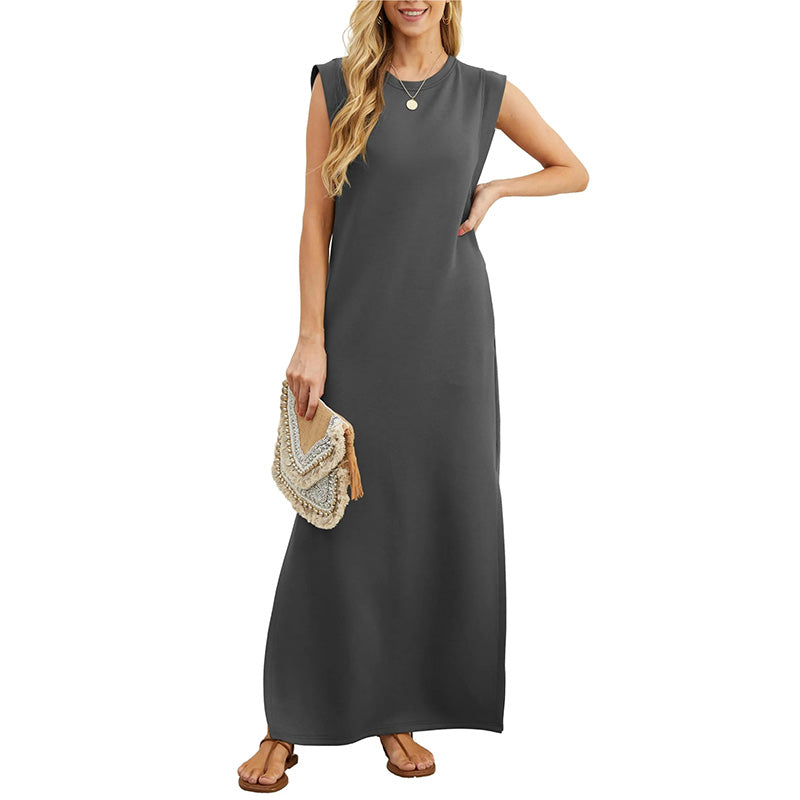 Soline™ - Mouwloze maxidress voor vrouwen