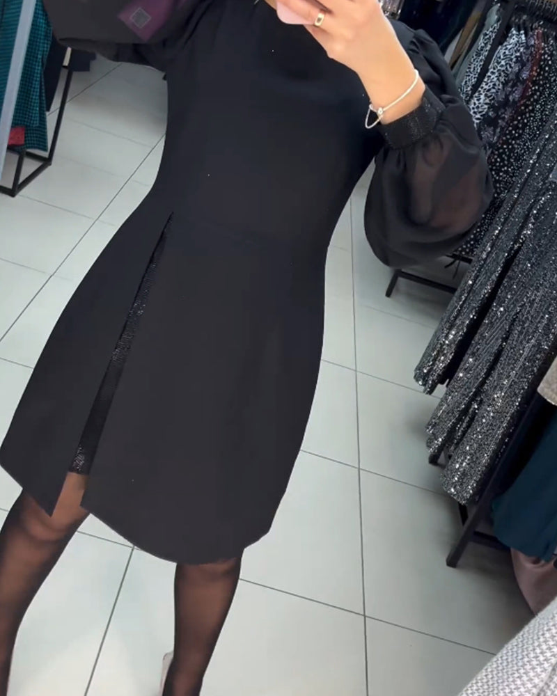 Carine™ - Elegante midi jurk met split