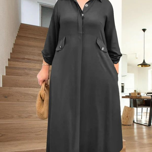 Danae™ - Effen casual 2-delige damesset