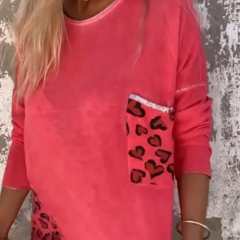Jantje™ - Damestop met leuke print