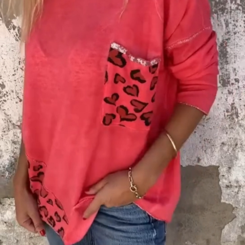 Jantje™ - Damestop met leuke print