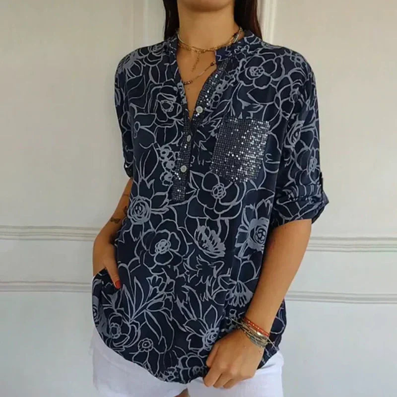 Maja™ - Dameshemd met print