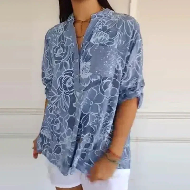 Maja™ - Dameshemd met print
