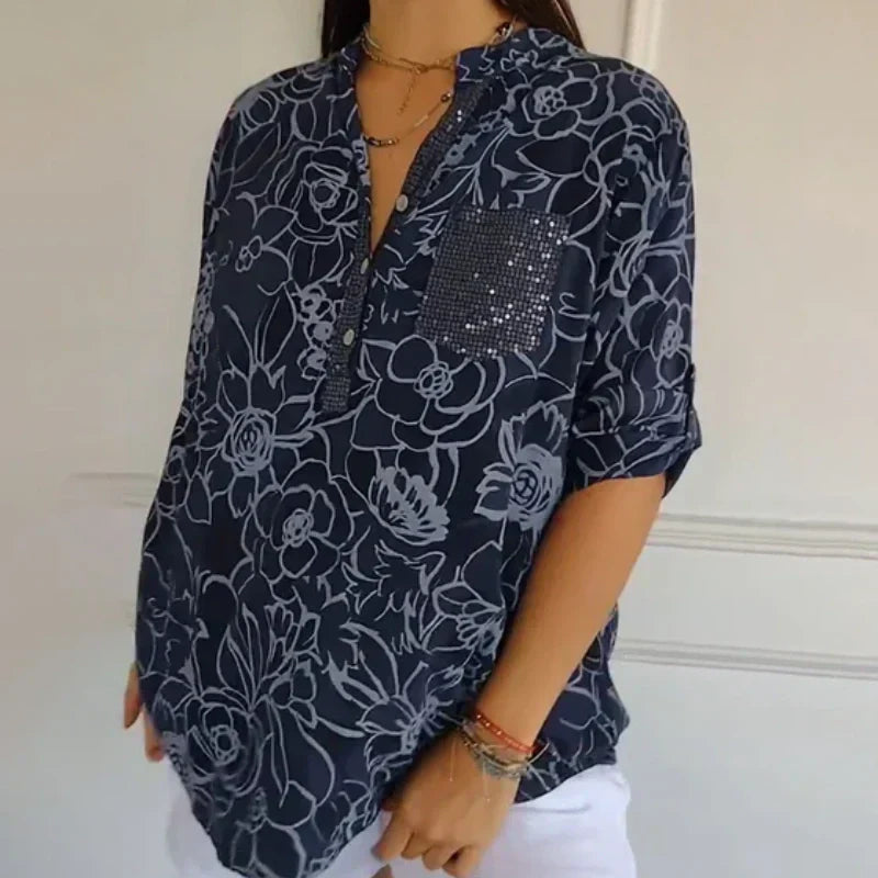 Maja™ - Dameshemd met print