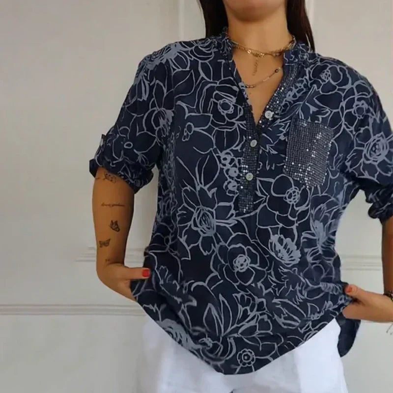 Maja™ - Dameshemd met print