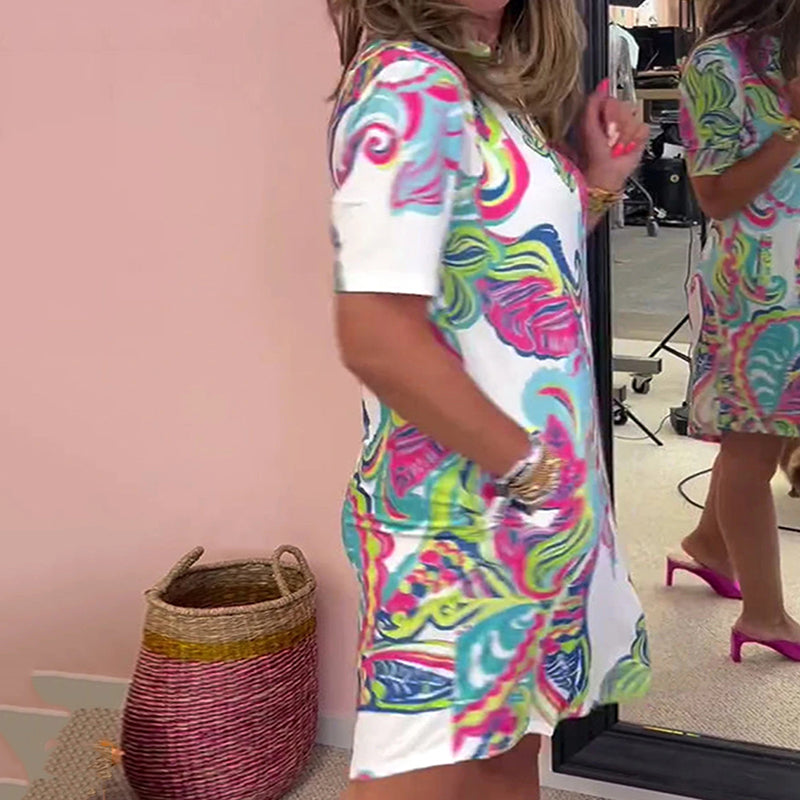 Gianna™ - Zomerjurk met prachtige print