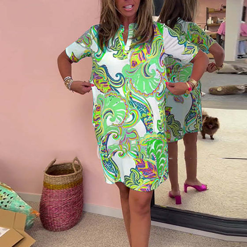 Gianna™ - Zomerjurk met prachtige print