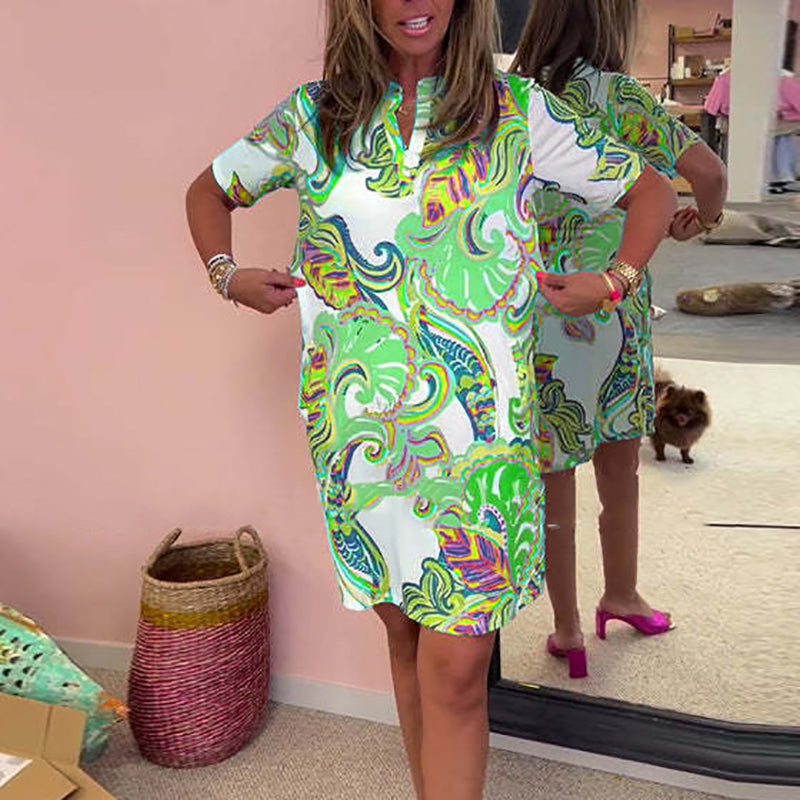 Gianna™ - Zomerjurk met prachtige print