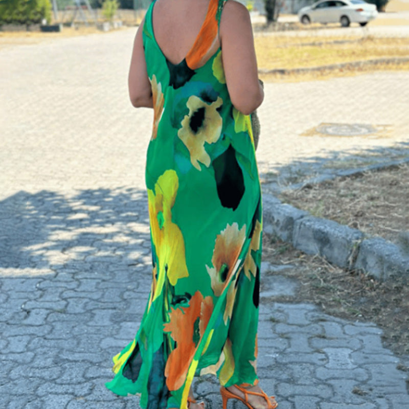Maren™ - Mouwloze zomerjurk met bloemenprint