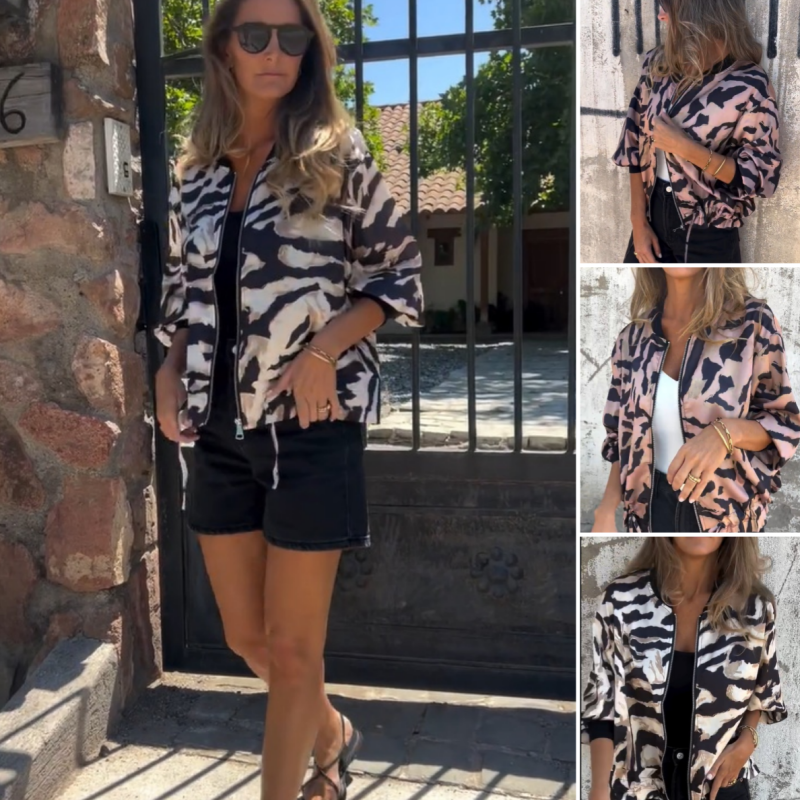 Hermione™ - Prachtig jasje met zebraprint