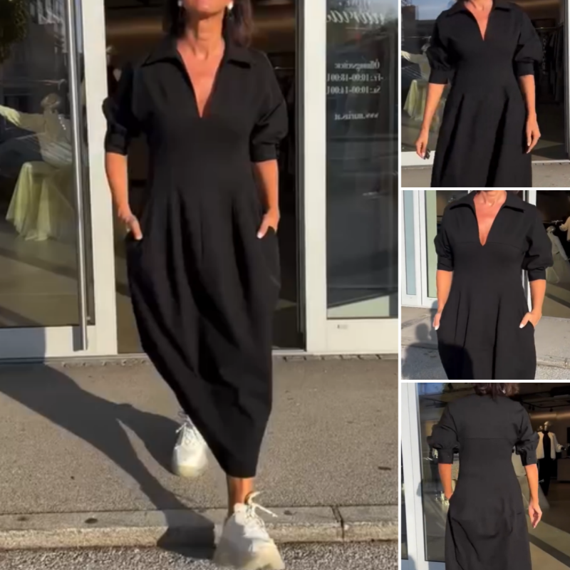 Stephanie™ - Elegante jurk met V-hals