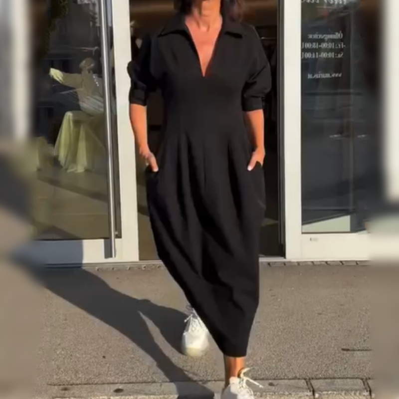 Stephanie™ - Elegante jurk met V-hals