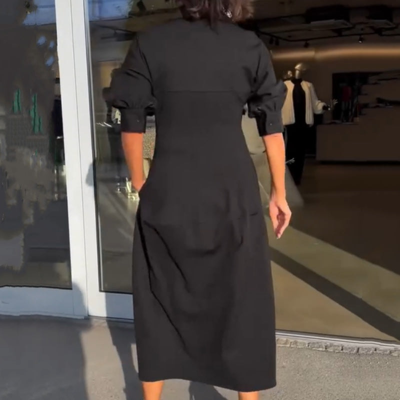 Stephanie™ - Elegante jurk met V-hals