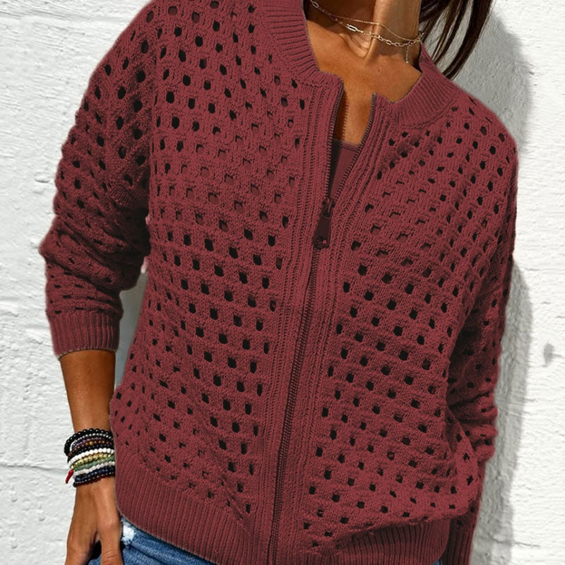 Florence - Gebreid vest voor dames