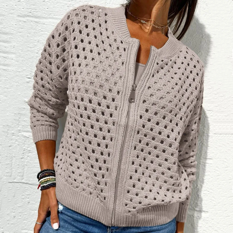 Florence - Gebreid vest voor dames